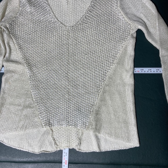 Line & Dot Angelcore Sweater Contrast Metallic Medium - Picture 8 of 9